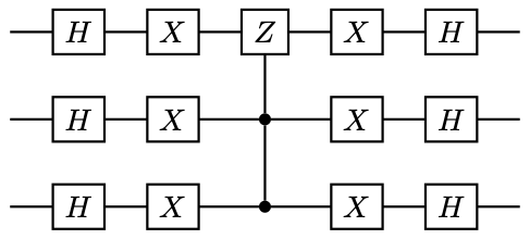 Implementing R_{_0}) for a three qubit system.